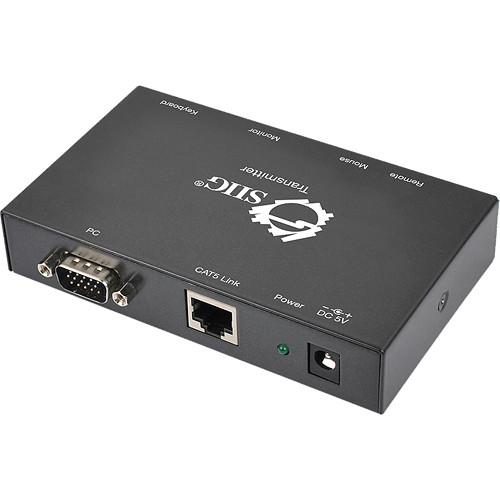 SIIG USB VGA KVM Console over CAT5 Extender