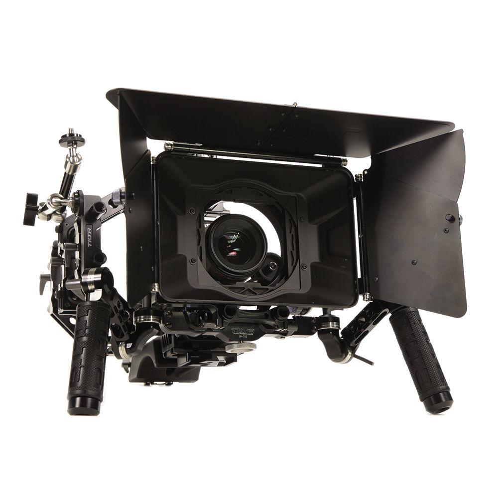 Tilta Universal Shoulder Rig, Baseplate w Shoulder Pad, 4x4 Carbon Fiber Matte Box & FF Unit