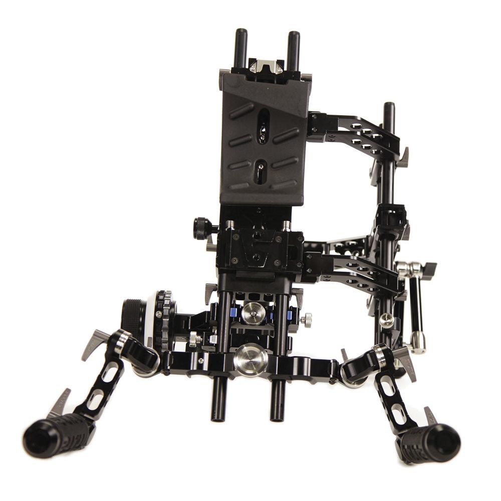 Tilta Universal Shoulder Rig, Baseplate w Shoulder Pad, 4x4 Carbon Fiber Matte Box & FF Unit