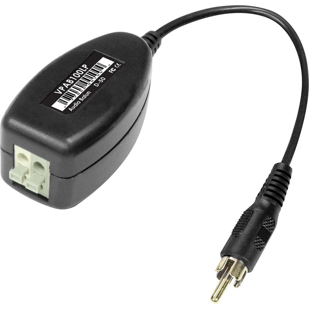 UTP Balun VPAB100LP Passive Audio Balun