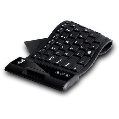 Adesso 87-Keys Antimicrobial Waterproof Flexible Keyboard