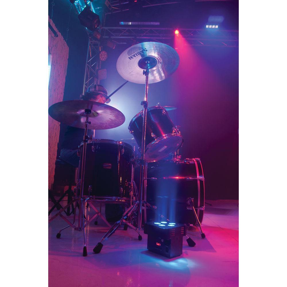 American DJ WiFly Par QA5 Rechargeable Compact Wash Fixture with WiFLY Transceiver