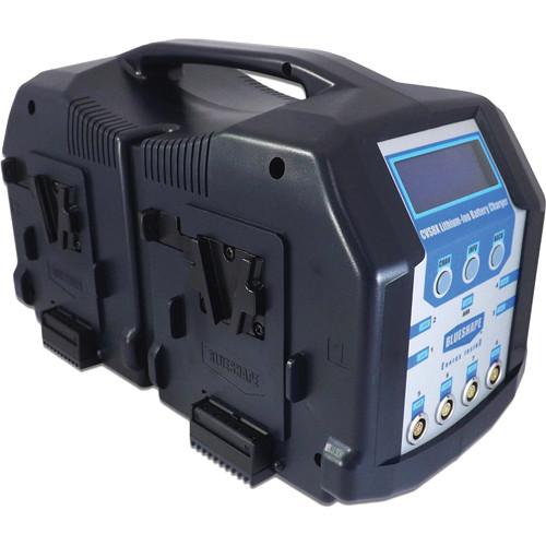 BLUESHAPE 8-Channel Charger & Monitoring Utility for V-Mount Lithium-Ion Batteries
