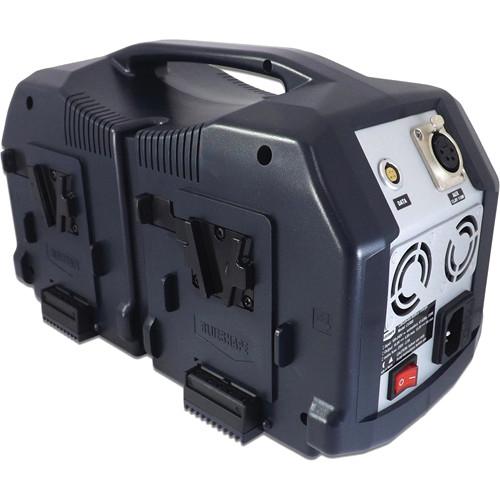 BLUESHAPE 8-Channel Charger & Monitoring Utility for V-Mount Lithium-Ion Batteries