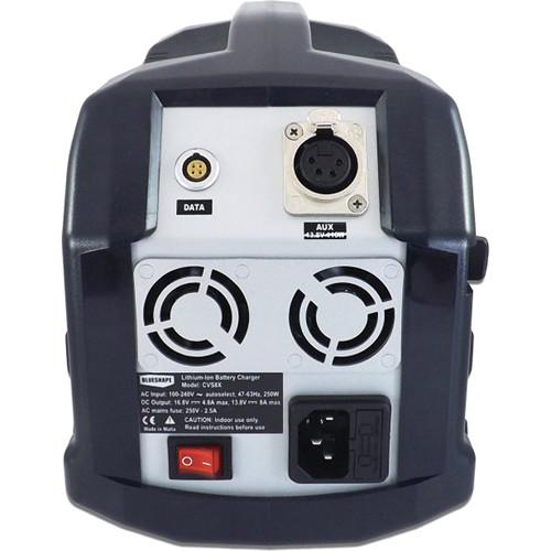 BLUESHAPE 8-Channel Charger & Monitoring Utility for V-Mount Lithium-Ion Batteries