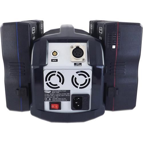 BLUESHAPE 8-Channel Charger & Monitoring Utility for V-Mount Lithium-Ion Batteries