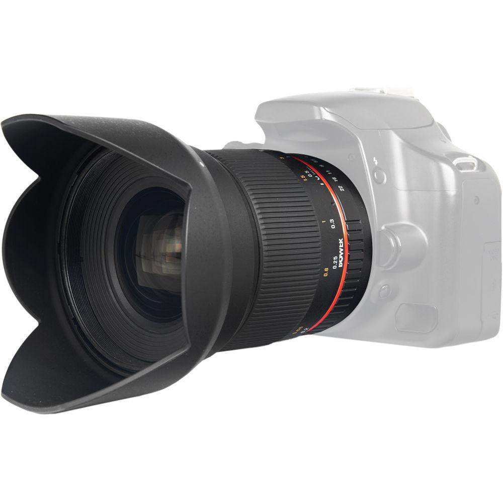 Bower 16mm f 2.0 ED AS UMC CS Lens for Canon EF-M Mount