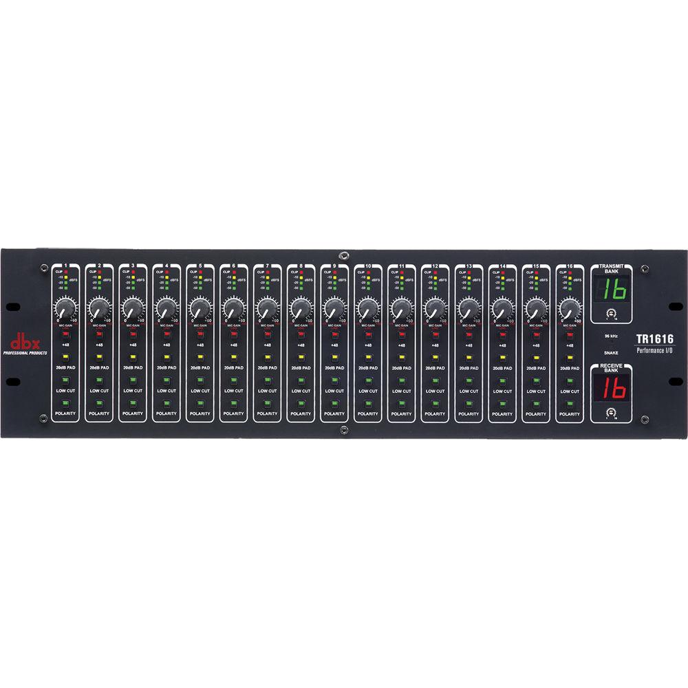 dbx TR1616 Performance I O Interface