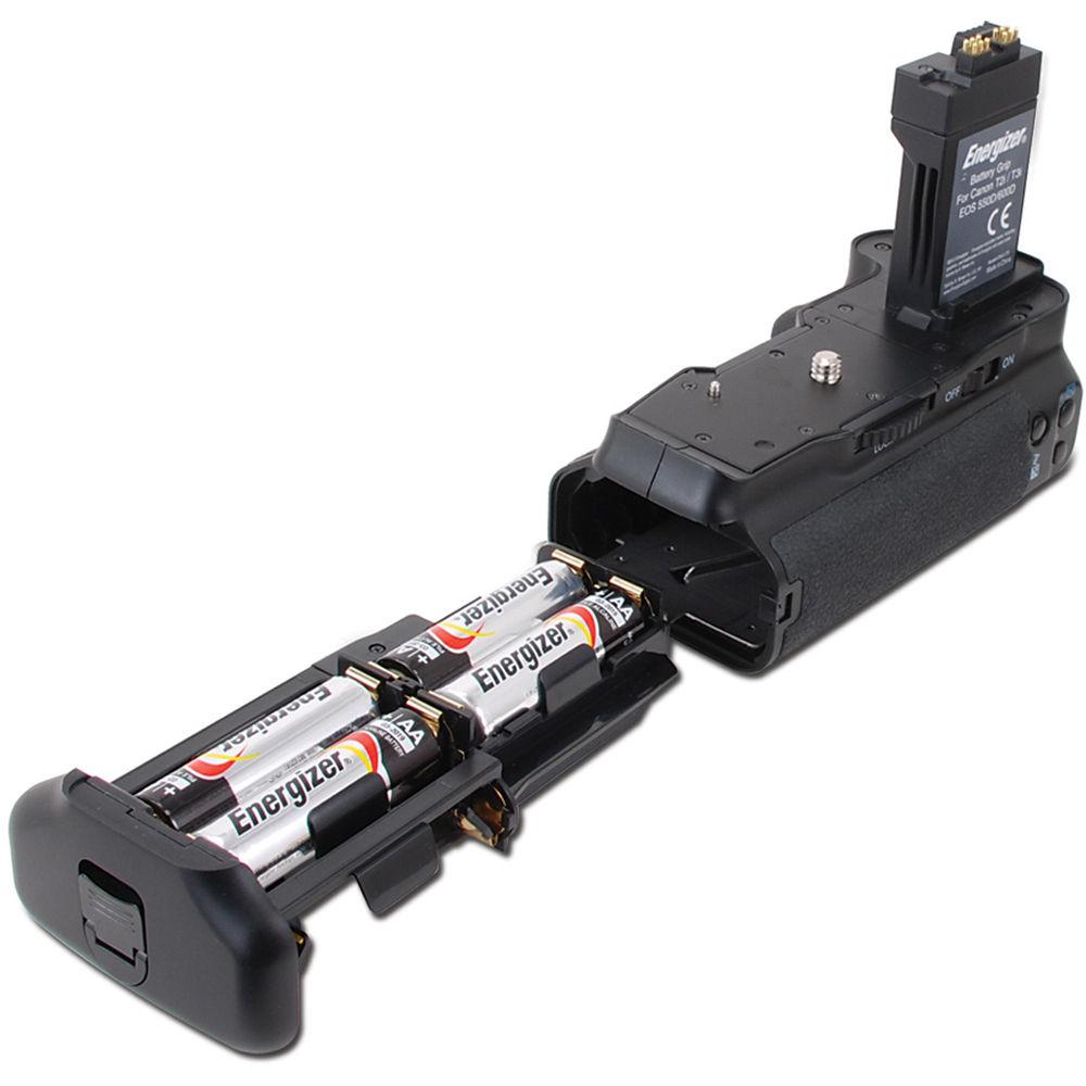 Energizer Battery Grip for Select Canon DSLR Cameras