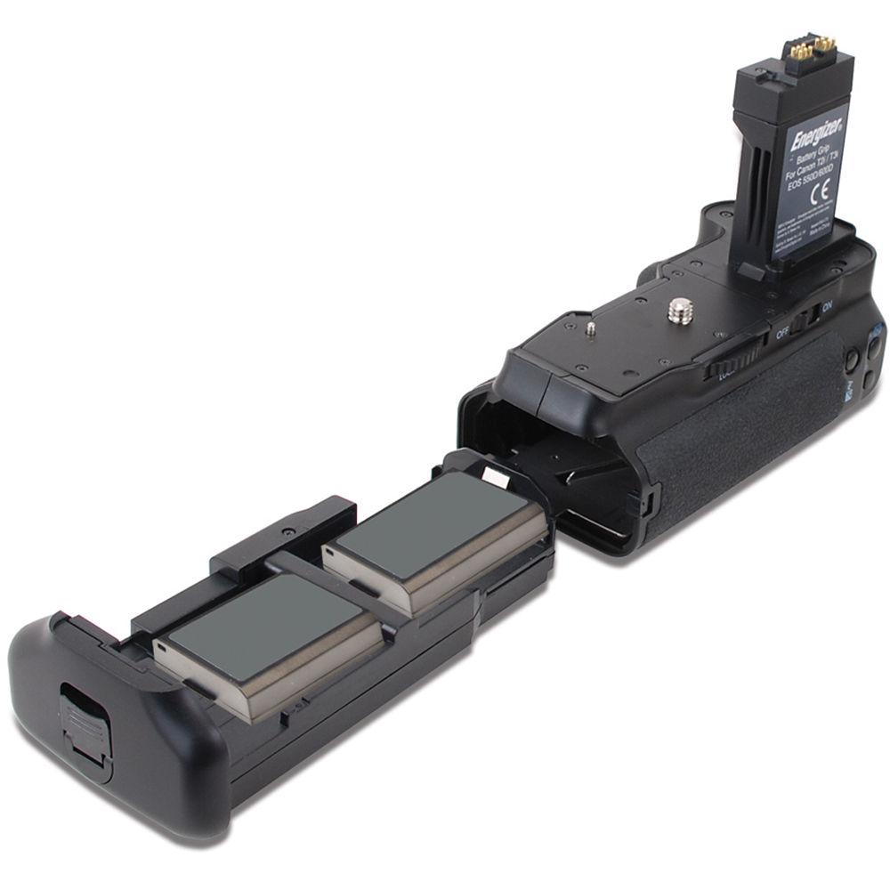 Energizer Battery Grip for Select Canon DSLR Cameras