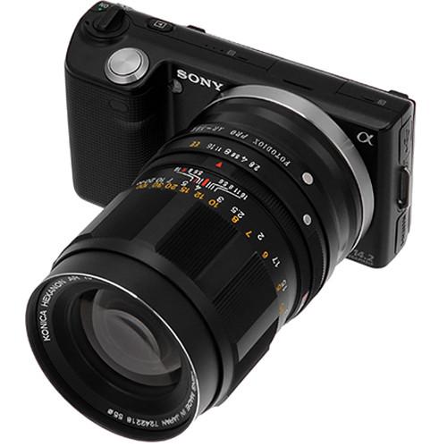 FotodioX Adapter for Konica AR Lens to Sony NEX Mount Camera