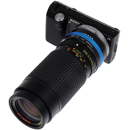 FotodioX Adapter for Mamiya ZE Lens to Sony NEX Mount Camera