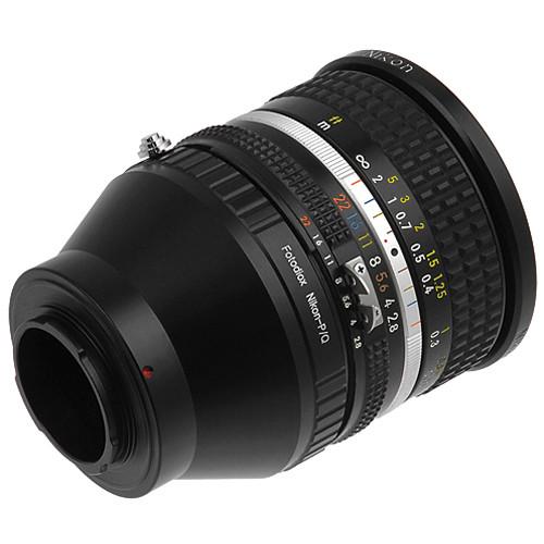 FotodioX Adapter for Nikon F Mount Lenses to Pentax Q Mount Mirrorless Cameras