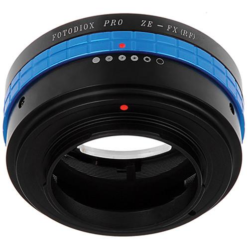 FotodioX Mamiya ZE Pro Lens Adapter with Built-In Iris Control for Fujifilm X-Mount Cameras