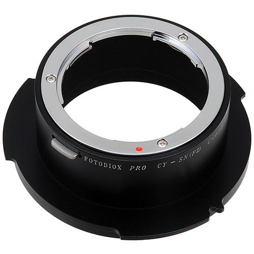 FotodioX Pro Lens Mount Adapter Contax Yashica to Sony FZ Mount