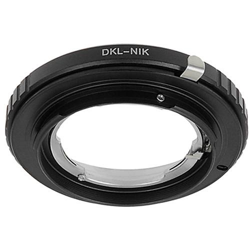 FotodioX Pro Lens Mount Adapter for DKL Lens to Nikon F Mount Camera