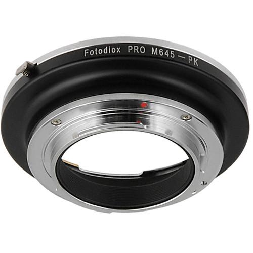 FotodioX Pro Lens Mount Adapter for Mamiya 645 Lens to Pentax K Mount Camera
