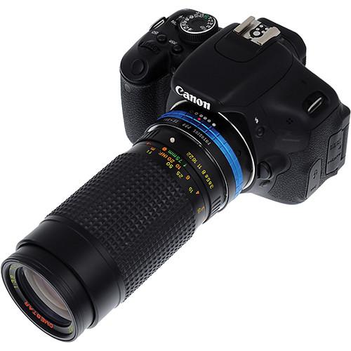 FotodioX Pro Lens Mount Adapter for Mamiya ZE Lens to Canon EF-Mount Camera