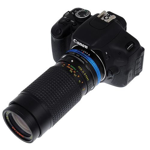 FotodioX Pro Lens Mount Adapter for Mamiya ZE Lens to Canon EF-Mount Camera with Dandelion Focus Confirmation Chip