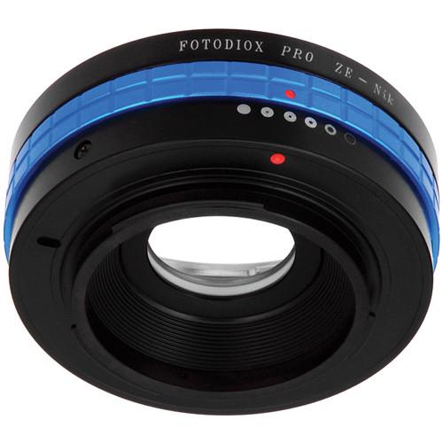 FotodioX Pro Lens Mount Adapter for Mamiya ZE Lens to Nikon F Mount Camera