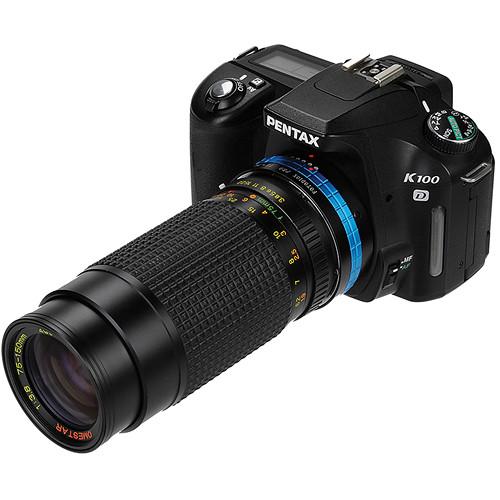 FotodioX Pro Lens Mount Adapter for Mamiya ZE Lens to Pentax K Mount Camera