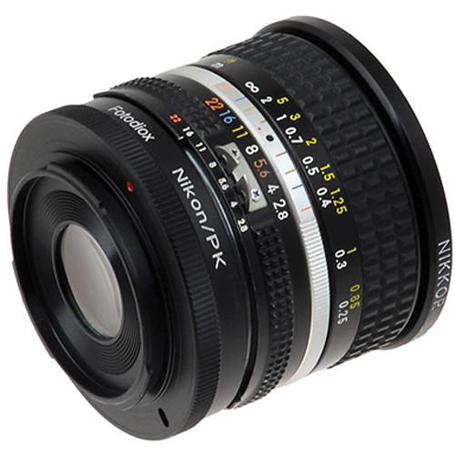 FotodioX Pro Lens Mount Adapter for Nikon F Lens to Pentax K Mount Camera