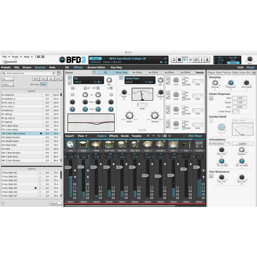 FXpansion BFD3 - Acoustic Drum Software