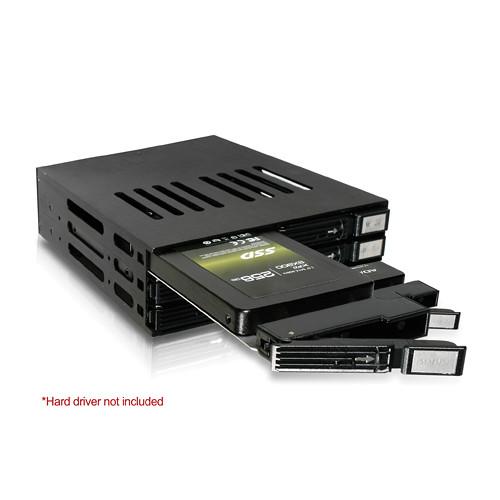 iStarUSA 1x 5.25" to 6x 2.5" SATA 6.0 Gb s Hot-Swap Cage