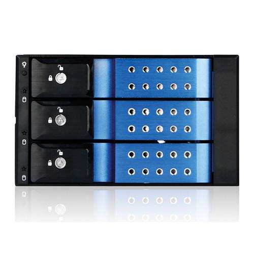 iStarUSA 2 x 5.25" to 3 x 3.5"SAS SATA 6 Gb s Trayless Hot-Swap Cage