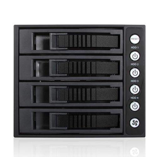 iStarUSA 3x 5.25" to 4x 3.5" SAS SATA 6.0 Gb s Hot-Swap Cage