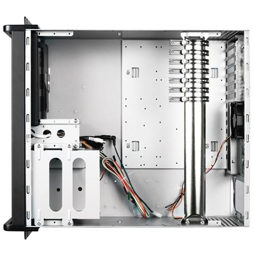 iStarUSA 4U Compact Stylish Rackmount Chassis with 8" Touch Screen LCD