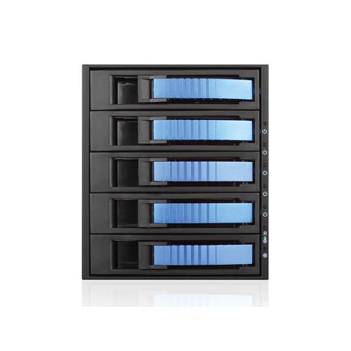 iStarUSA BPU-350SATA 3 x 5.25" to 5 x 3.5" Bay SAS SATA 6.0 Gb s Hot-Swap Cage