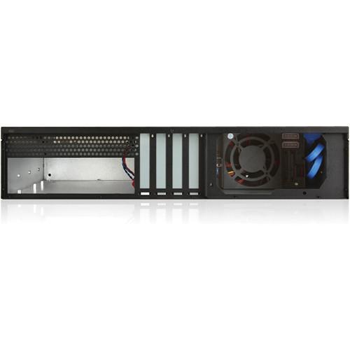 iStarUSA D-230HN-T 2U Compact 3 x 3.5" Bay Trayless Hotswap microATX Rackmount Chassis
