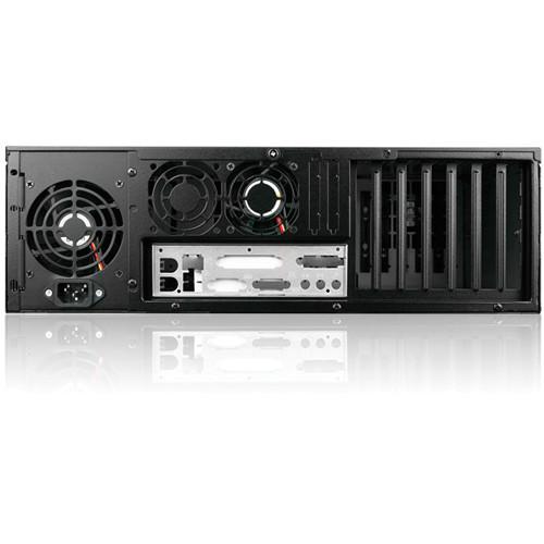 iStarUSA D-300L-PFS 3U High Performance Rackmount Chassis Front-Mounted ATX Power Supply