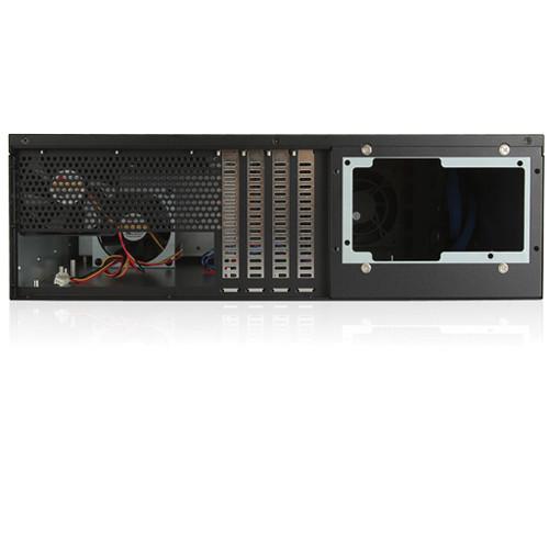 iStarUSA D-350HB-T 3 RU Compact 5 x 3.5" Bay Hotswap microATX Rackmount Chassis