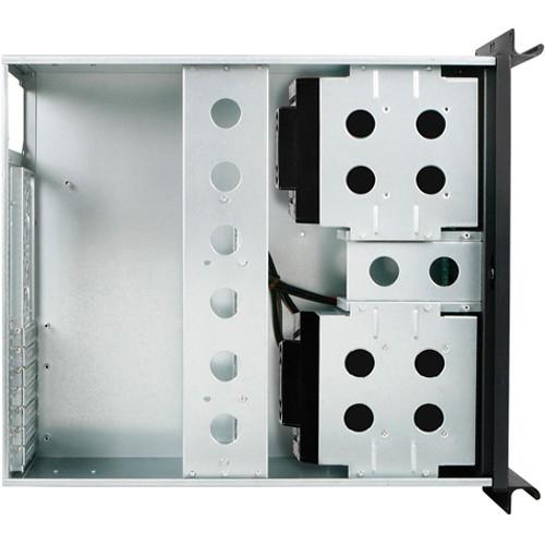 iStarUSA D-416-B10SA 4U Compact Stylish Rackmount Chassis for 10 x 3.5" Hotswap Drives PS2 PSU