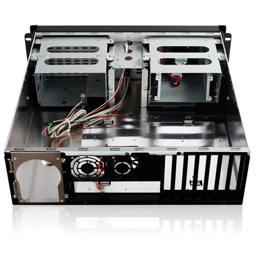 iStarUSA D Storm Series D-300SASE 3U Compact Stylish Aluminum Rackmountable Chassis
