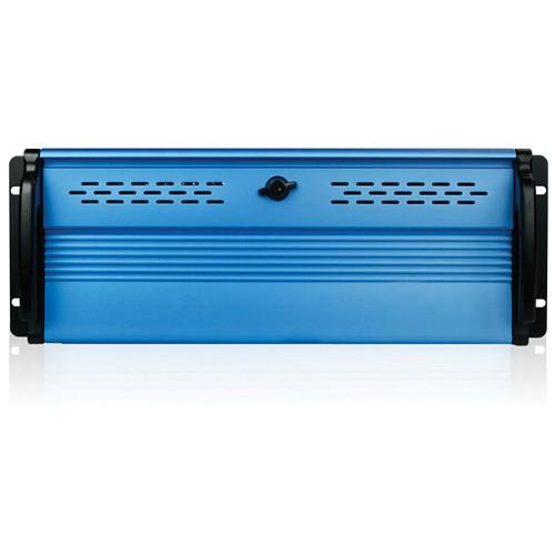iStarUSA D Storm Series D2-400-7-BLUE 4U Compact Stylish Rackmount Chassis