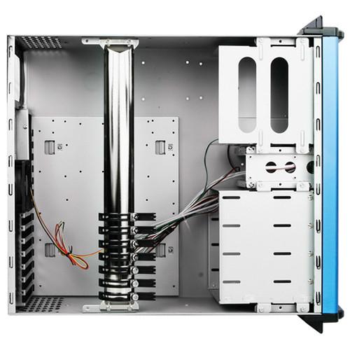 iStarUSA D Storm Series D2-400-7-BLUE 4U Compact Stylish Rackmount Chassis