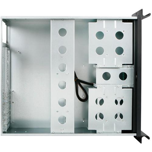 iStarUSA D Value Series D-416-2B126SA 4U Compact Stylish Rackmount Chassis for 12 x 2.5" Hotswap Drives PS2 PSU