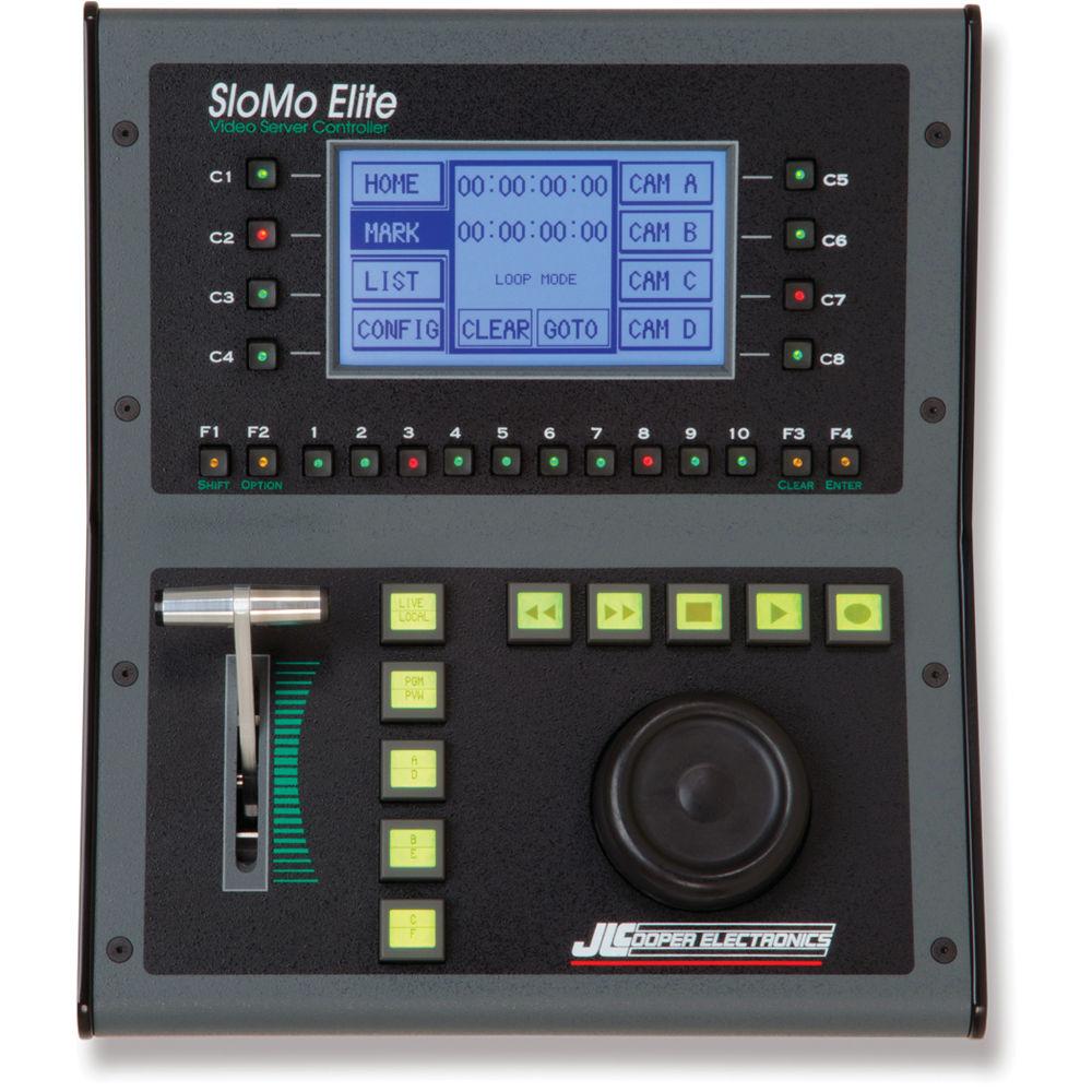 JLCooper SM-O66SN SloMo Elite Video Server Controller with JLCooper Tall Optical Jog Only Mechanism