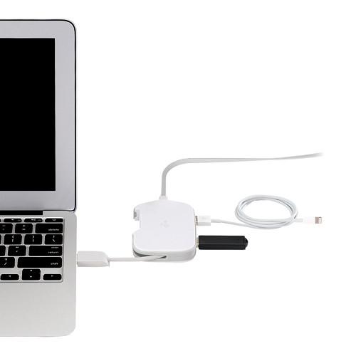 Kanex DualRole Gigabit Ethernet and USB 3.1 Gen 1 Three Port Hub