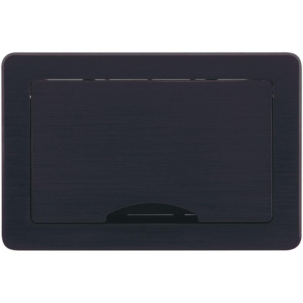 Kramer TBUS-10xl Table Mount Modular Multi-Connection Solution with Black Anodized Aluminum Top