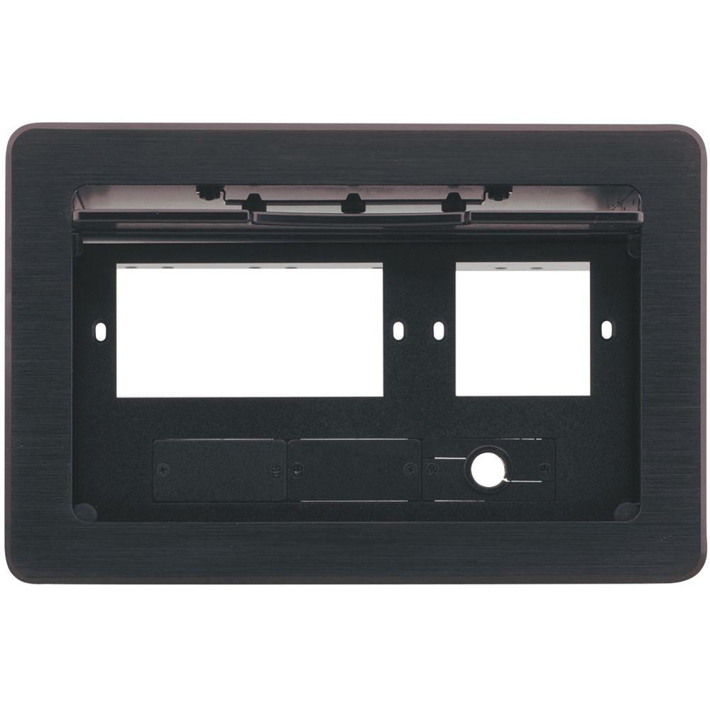 Kramer TBUS-10xl Table Mount Modular Multi-Connection Solution with Black Anodized Aluminum Top