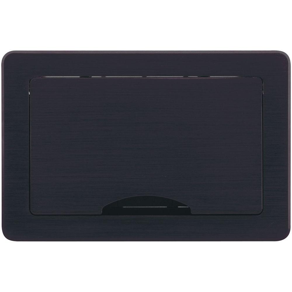 Kramer TBUS-10xl Table Mount Modular Multi-Connection Solution with Brushed Clear Aluminum Top