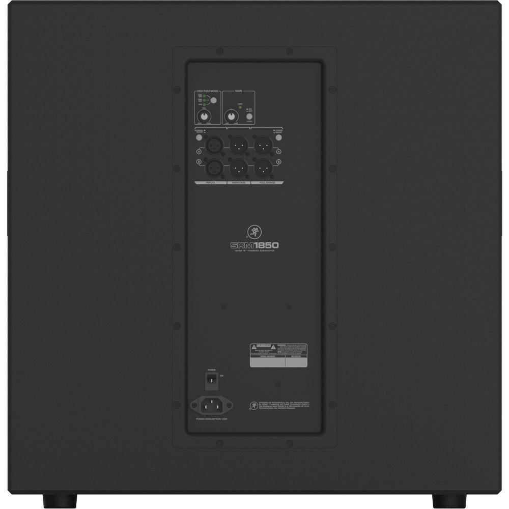 Mackie SRM1850 1600W 18" Powered Subwoofer