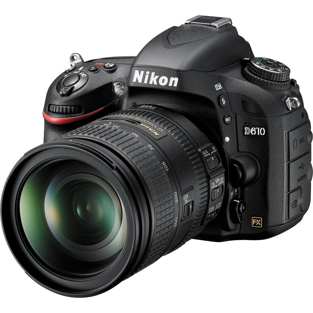 Nikon D610 DSLR Camera with 28-300mm Lens