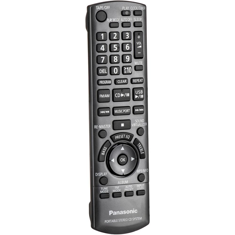 Panasonic RX-D55 CD Radio Cassette Recorder