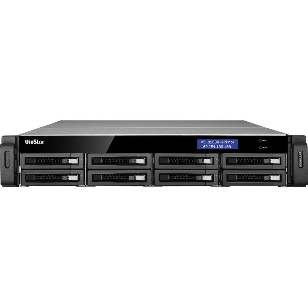 QNAP VS-8124U-RP Pro 24-Channel 8-Bay 2U VioStor NVR