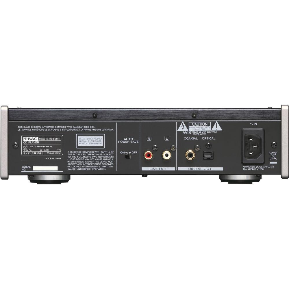 Teac CD Player with 5.6MHz DSD Playback